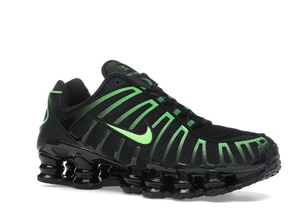 Nike Shox TL Black Green Strike