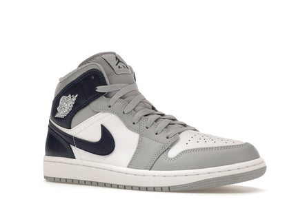 Jordan 1 Mid Wolf Grey Midnight Navy