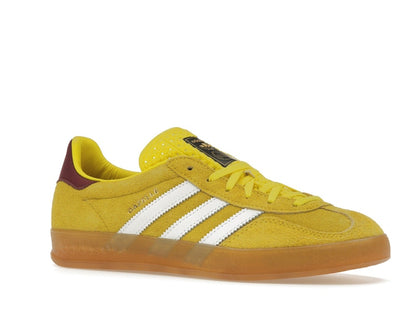 adidas Gazelle Indoor Bright Yellow Collegiate Burgundy (Women's)