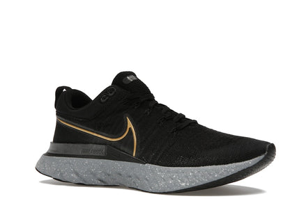Nike React Infinity Run Flyknit 2 Black Gold