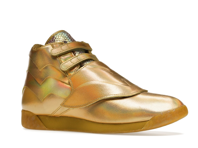 Reebok Freestyle Hi DC Wonder Woman Gold (Women's)