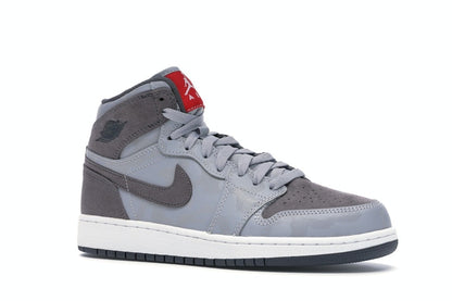 Jordan 1 Retro High Camo 3M Wolf Grey (GS)