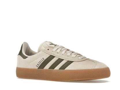 adidas Gazelle ADV Ecru Tint Focus Olive