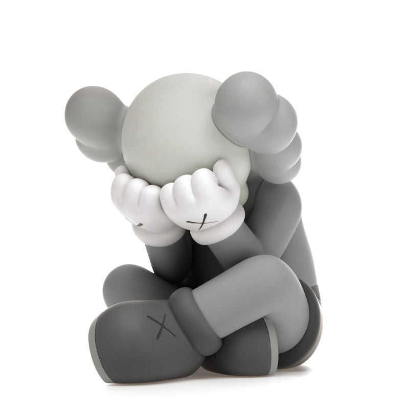 KAWS Separated Vinyl Figure Grey
