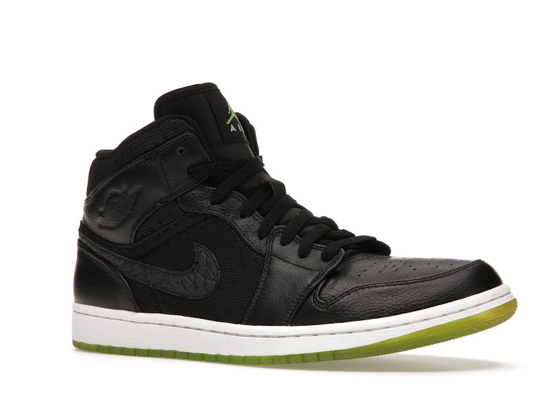 Jordan 1 Phat Black Action Green