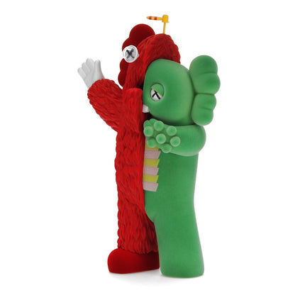 KAWS KACHAMUKKU Vinyl Figure Green/Red