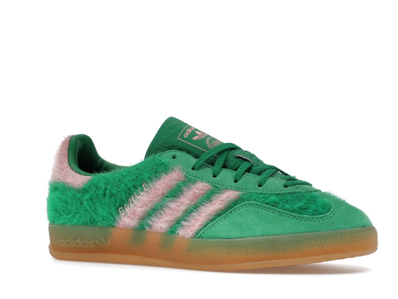 adidas Gazelle Indoor Green Glow Pink (Women's)