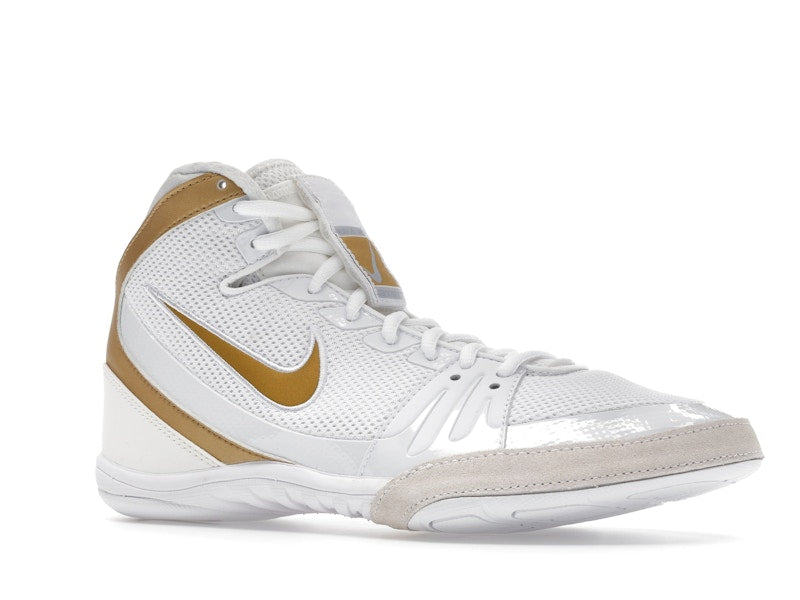 Nike Freek White Wolf Grey Metallic Gold