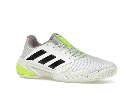 adidas Barricade 13 Cloud White Core Black Crystal Jade (Women's)