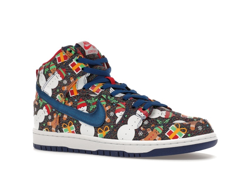 Nike SB Dunk High Concepts Ugly Christmas Sweater (Special Box) (2017)