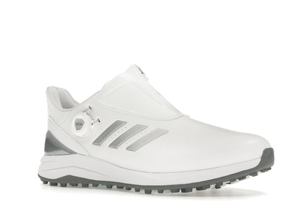 adidas Solarmotion BOA 24 Spikeless Golf Cloud White Silver Metallic Blue Burst