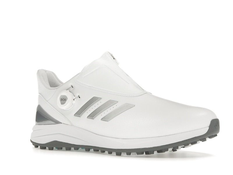 adidas Solarmotion BOA 24 Spikeless Golf Cloud White Silver Metallic Blue Burst