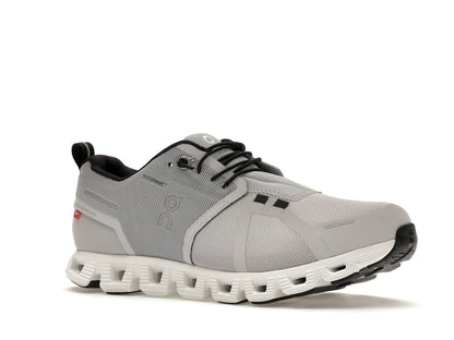 On Running Cloud 5 Waterproof Glacier Grey White (Women's)