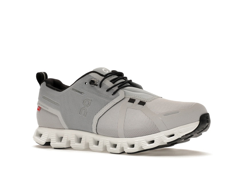 On Running Cloud 5 Waterproof Glacier Grey White (Women's)