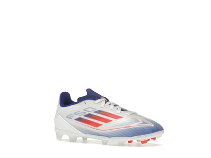 adidas F50 League Multi-Ground Cloud White Solar Red Lucid Blue (GS)