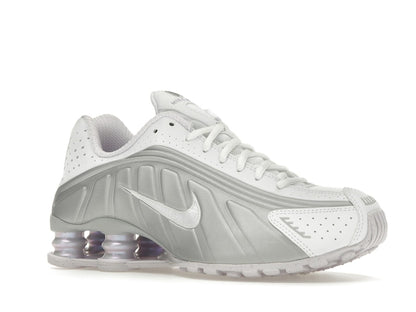 Nike Shox R4 White Metallic Platinum Barely Grape (Women's)