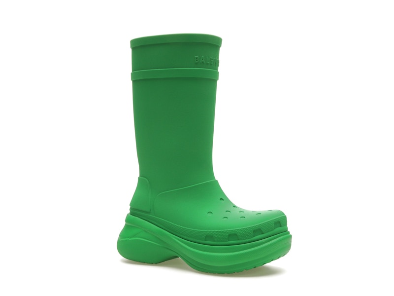 Balenciaga x Crocs Boot Bright Green