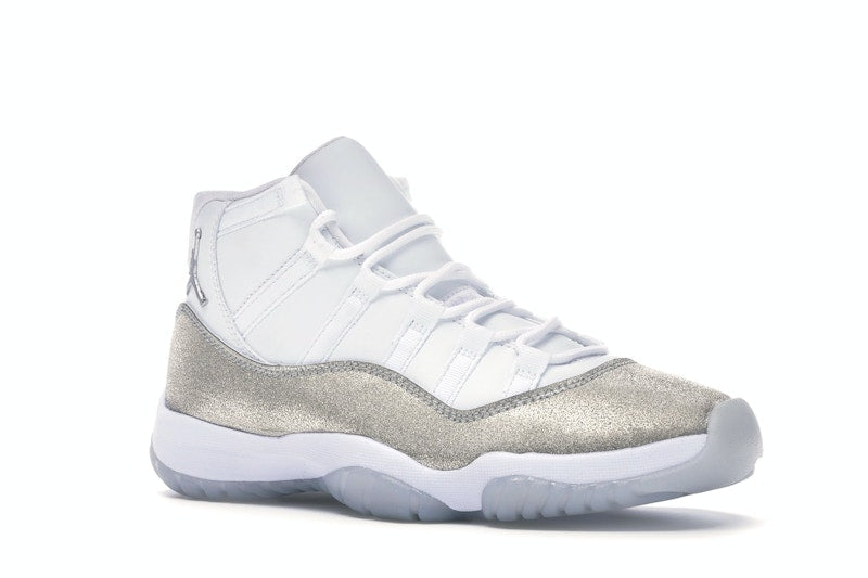 Jordan 11 Retro White Metallic Silver (Women's)