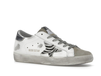 Golden Goose Super-Star Zebra Print Pony Skin Star (Women's)