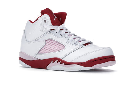 Jordan 5 Retro White Pink Red (PS)