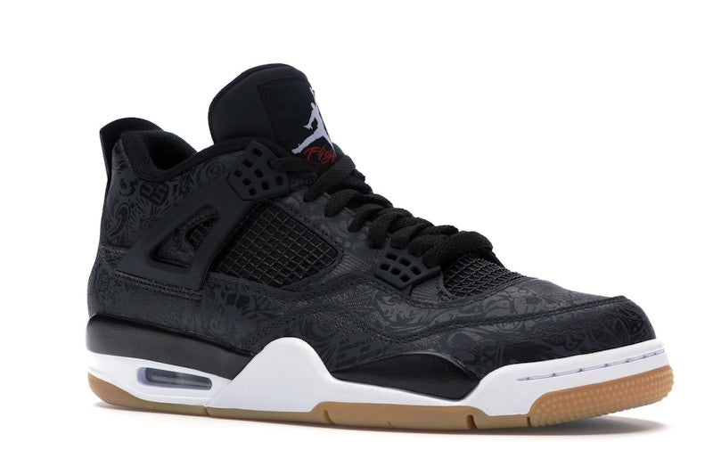 Jordan 4 Retro Laser Black Gum