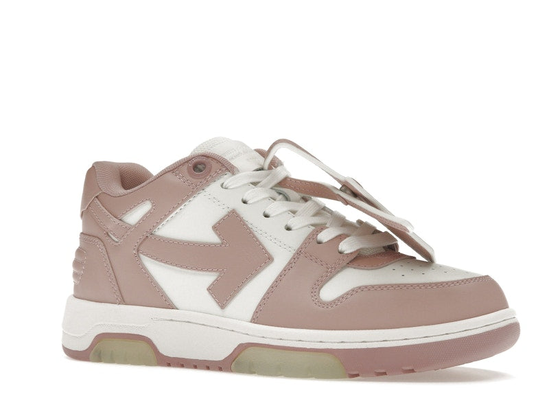 Off-White Out Of Office Calf Leather White Pink (Women's)