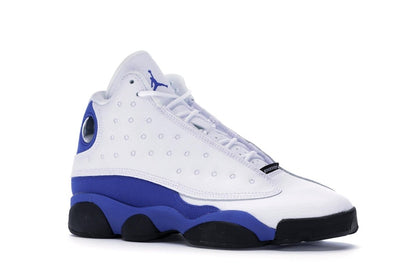 Jordan 13 Retro White Hyper Royal Black (GS)
