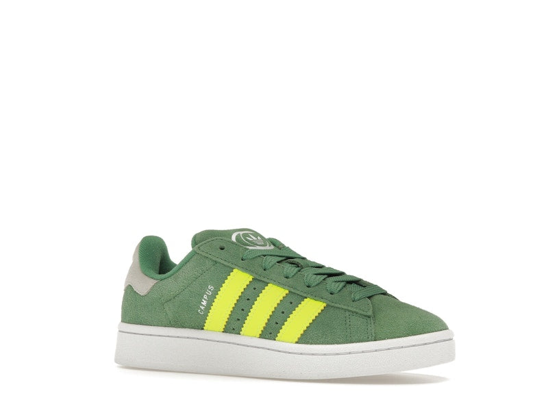 adidas Campus 00s Preloved Green Solar Yellow (Kids)