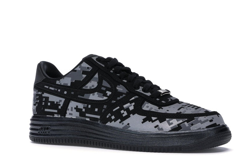 Nike Lunar Force 1 Low Digi Camo Black