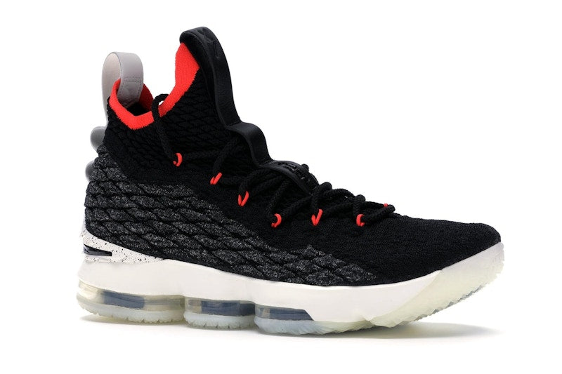 Nike LeBron 15 Black Bright Crimson