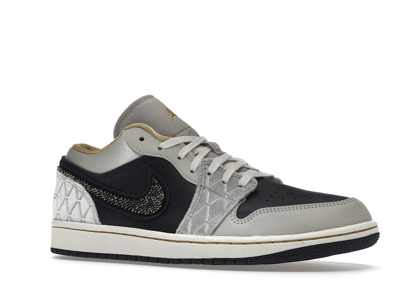 Jordan 1 Low Beaded Swoosh