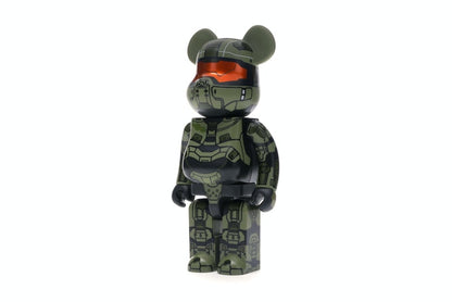 Bearbrick Halo Master Chief 400% Green