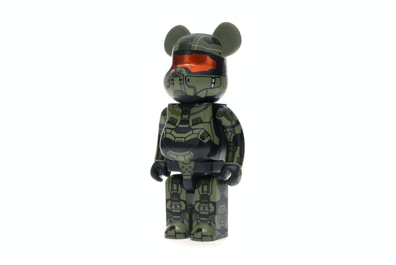 Bearbrick Halo Master Chief 400% Green