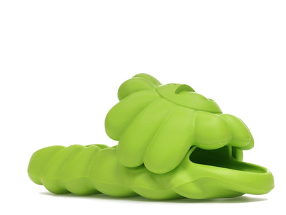 Takashi Murakami Ohana Full-Bloom Slide Lime Zest