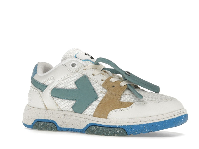 OFF-WHITE Out Of Office Low Slim White University Blue