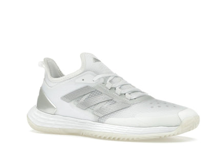 adidas Adizero Ubersonic 4.1 Cloud White Silver Metallic Grey (Women's)