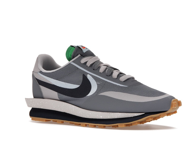 Nike LD Waffle sacai CLOT Kiss of Death 2 Cool Grey (NTWRK Special Packaging)