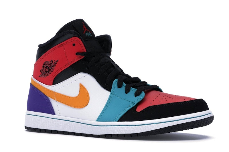 Jordan 1 Mid Bred Multi-Color