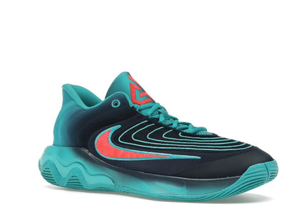 Nike Giannis Immortality 4 Dusty Cactus Obsidian Bright Crimson