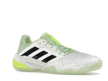 adidas Barricade 13 Cloud White Core Black Semi Green Spark