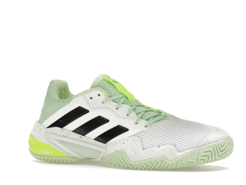 adidas Barricade 13 Cloud White Core Black Semi Green Spark