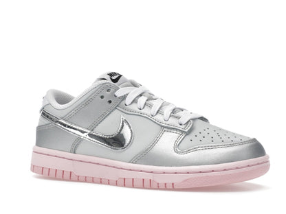 Nike Dunk Low LX Metallic Silver Pink Foam (Women's)