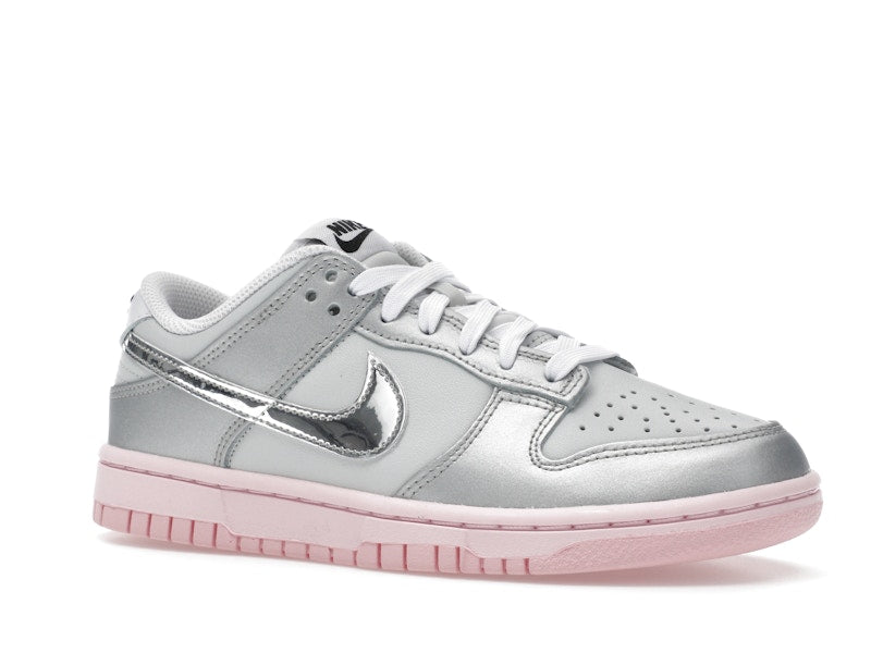 Nike Dunk Low LX Metallic Silver Pink Foam (Women's)