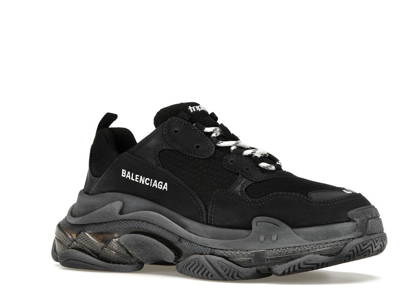 Balenciaga Triple S Black Clear Sole (Women's)