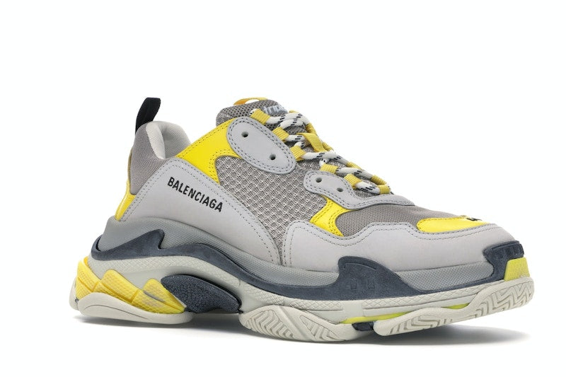 Balenciaga Triple S Grey Yellow Black