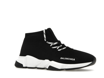 Balenciaga Speed Lace Up Black White (Women's)