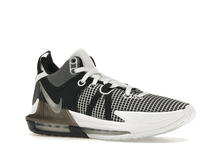 Nike LeBron Witness 7 White Black Metallic Silver