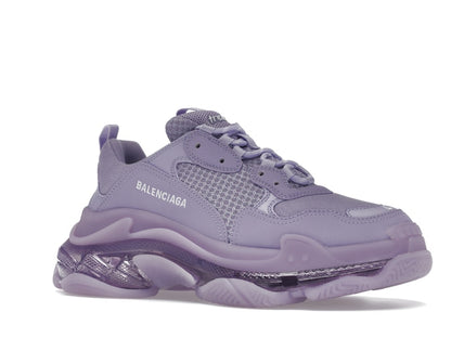 Balenciaga Triple S Clear Sole Purple (Women's)