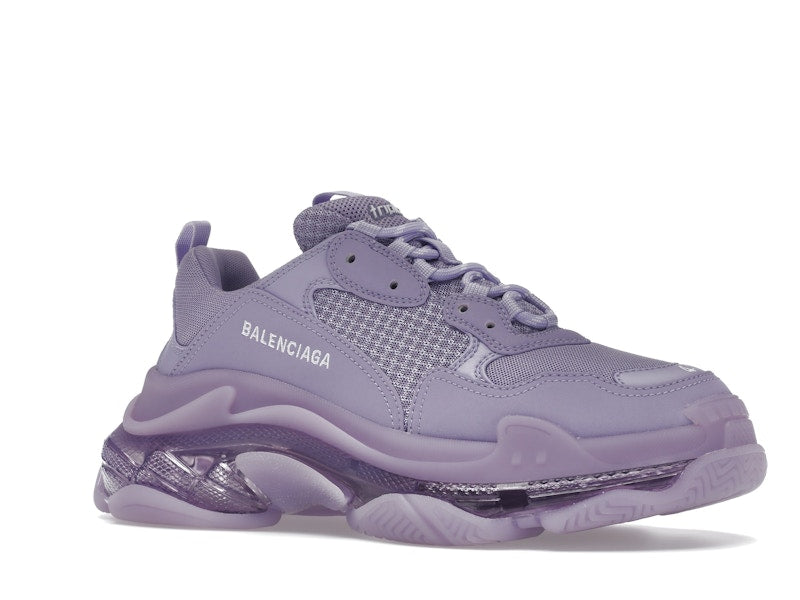 Balenciaga Triple S Clear Sole Purple (Women's)