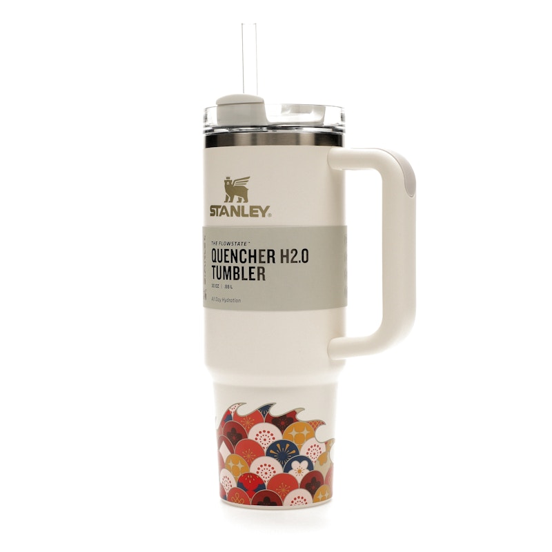 Stanley The Lunar New Year Limited Edition Flowstate Quencher 30oz Tumbler Cream Dragon